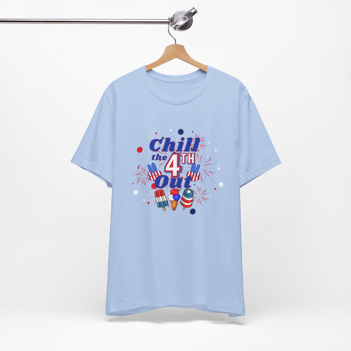 Chill the 4th Out Unisex Jersey Short Sleeve Tee