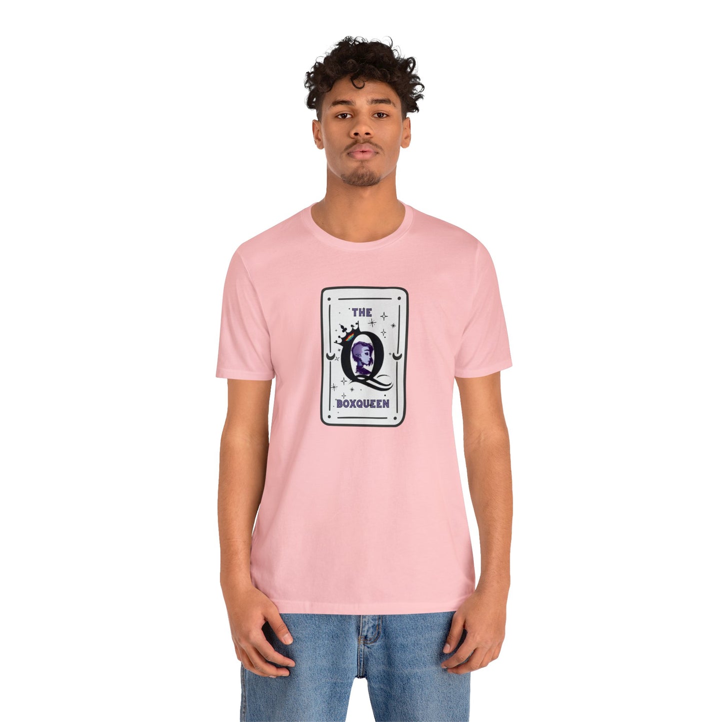 The BoxQueen Tarot Card Unisex Jersey Short Sleeve Tee