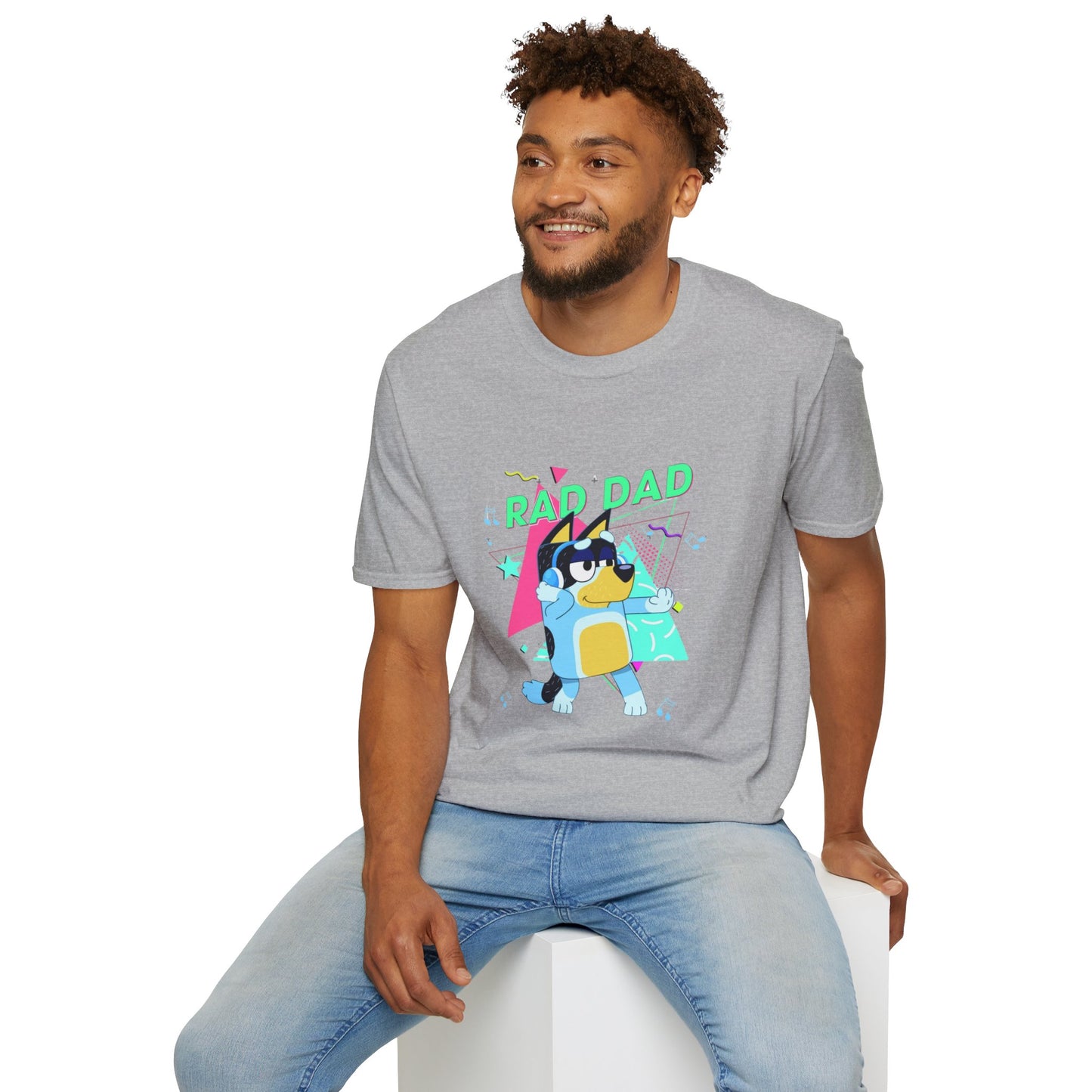 Bandit Rad Dad (Gildan) Unisex Softstyle T-Shirt