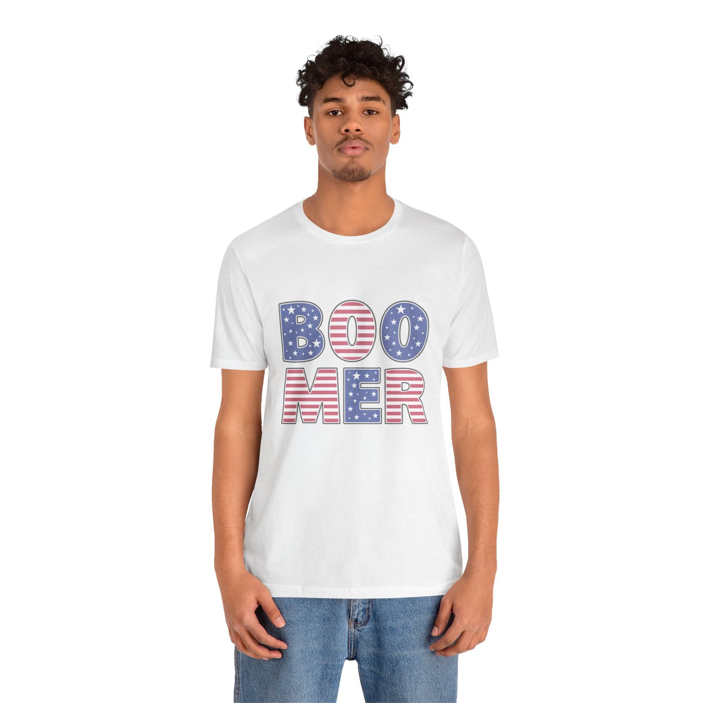 Patriotic Boomer Unisex Jersey Short Sleeve Tee