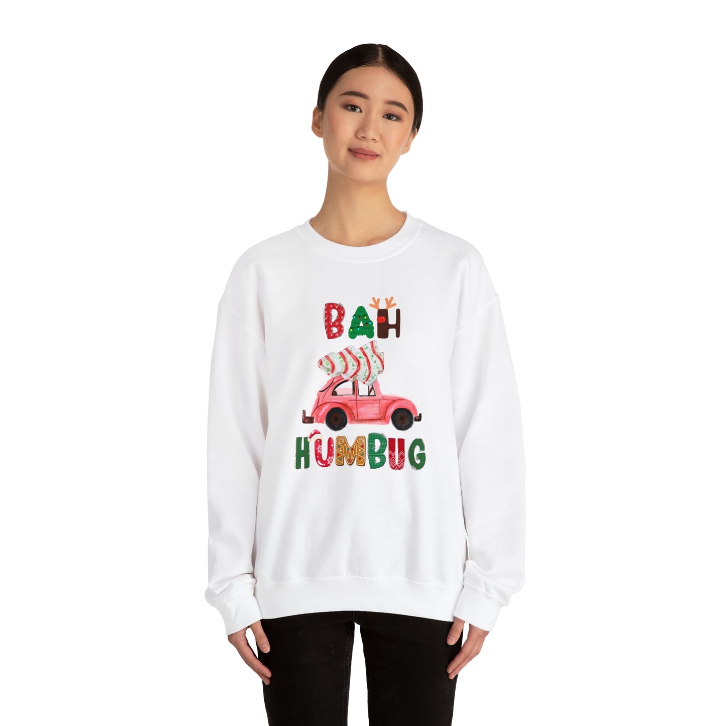 Bah Hum Bug Unisex Heavy Blend™ Crewneck Sweatshirt