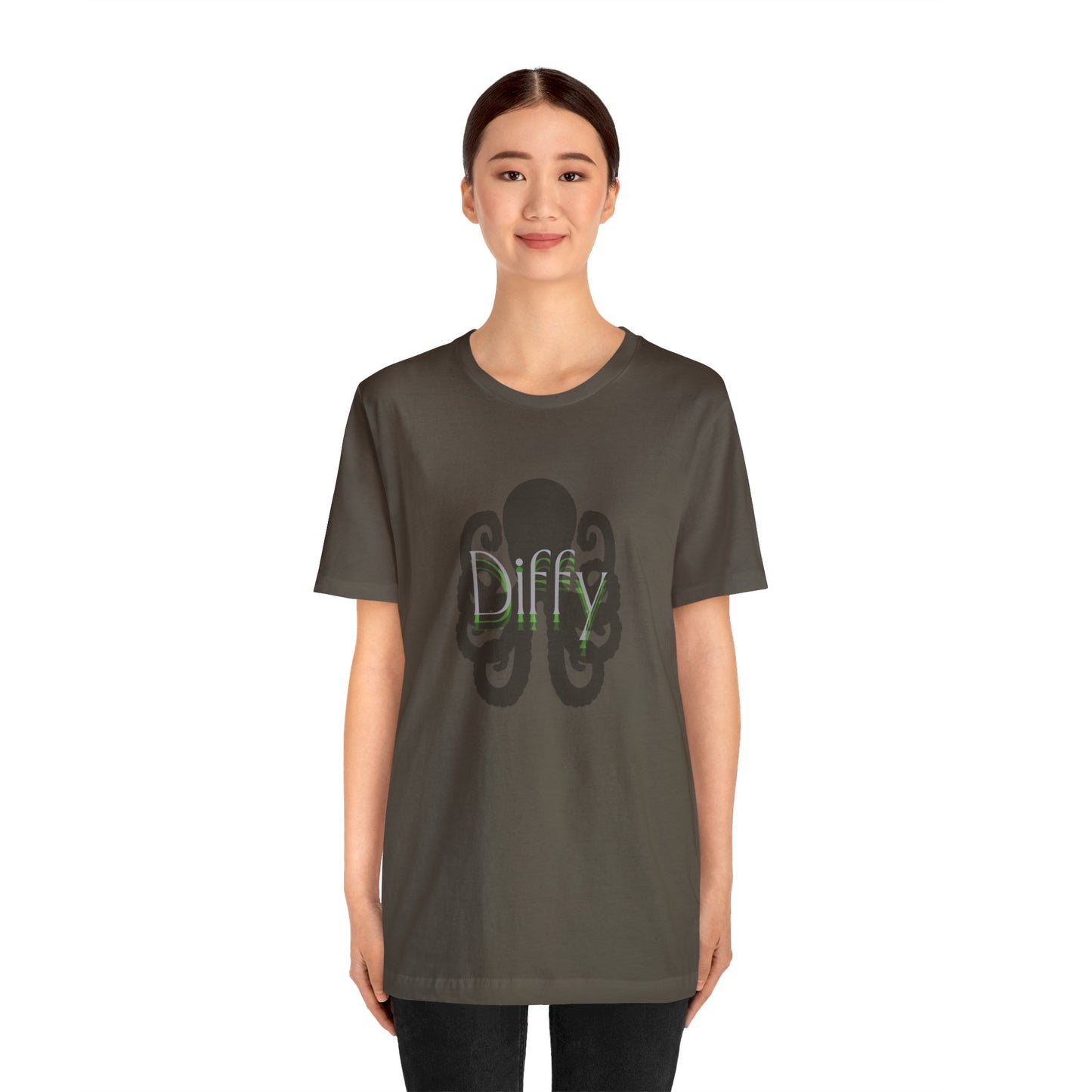 DVNE JustDiff Octopus Unisex Jersey Short Sleeve Tee