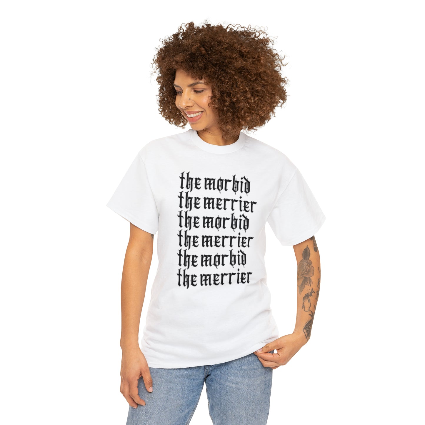 The Morbid, The Merrier Unisex Heavy Cotton Tee