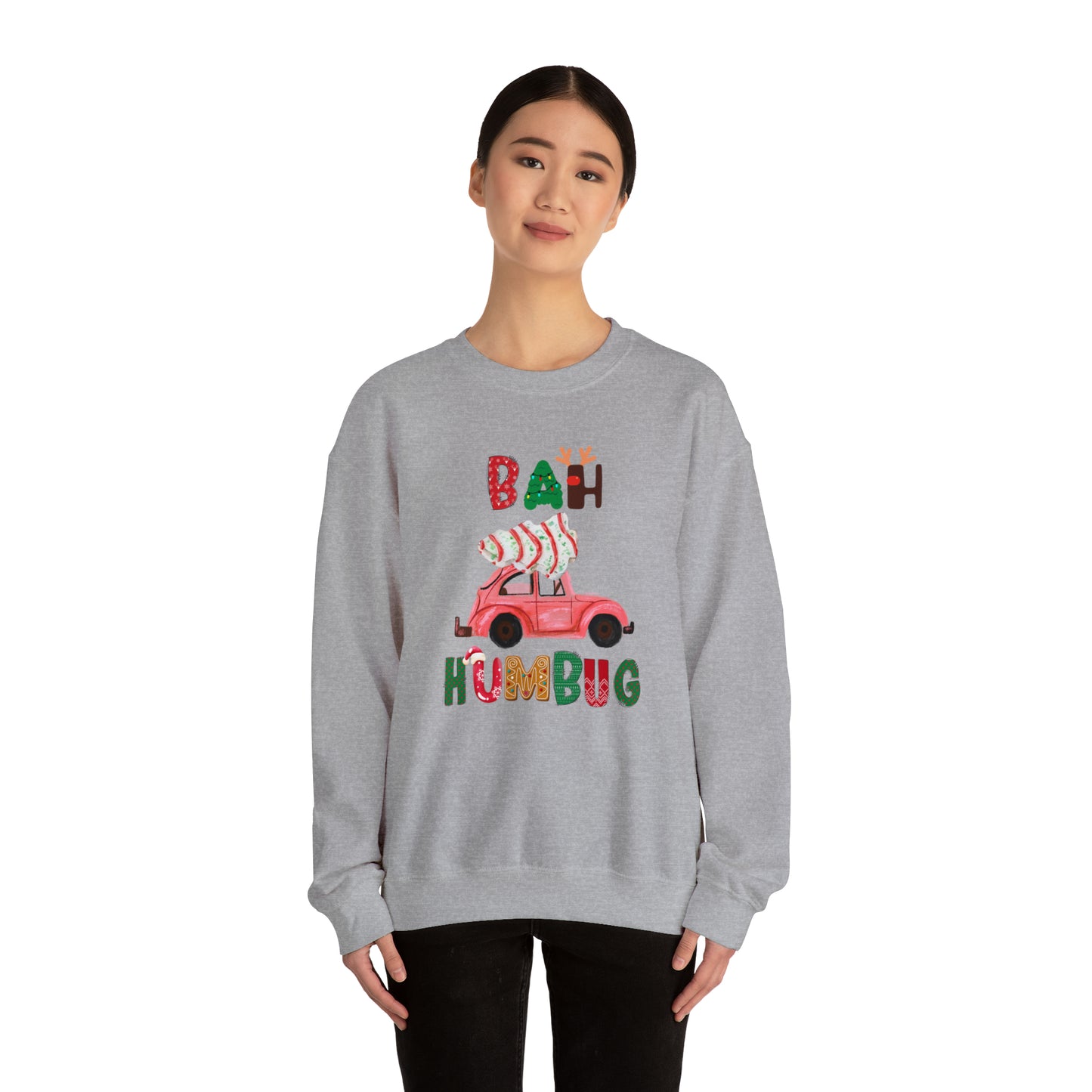 Bah Hum Bug Unisex Heavy Blend™ Crewneck Sweatshirt