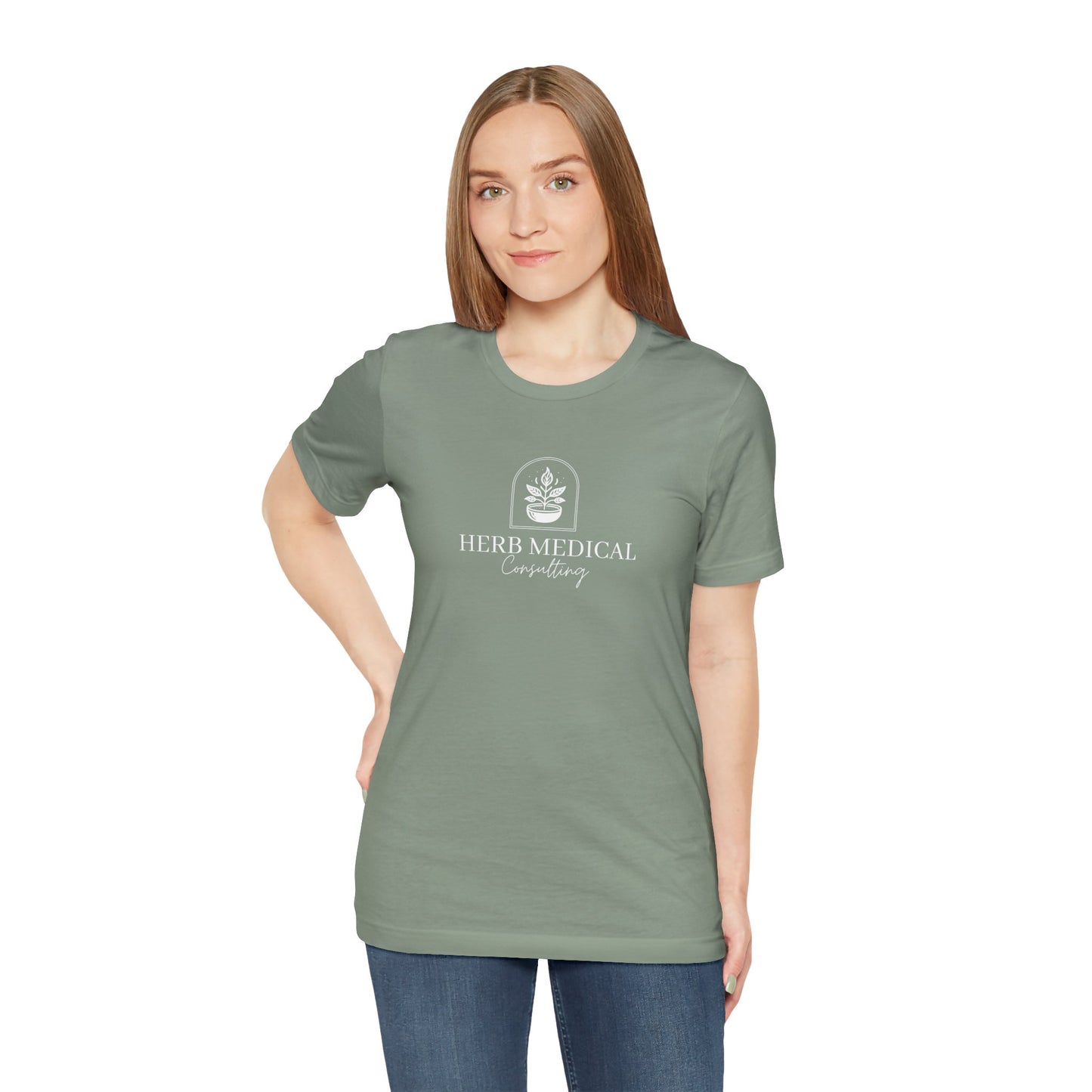 Herb Medical Consulting Unisex Jersey Short Sleeve Tee