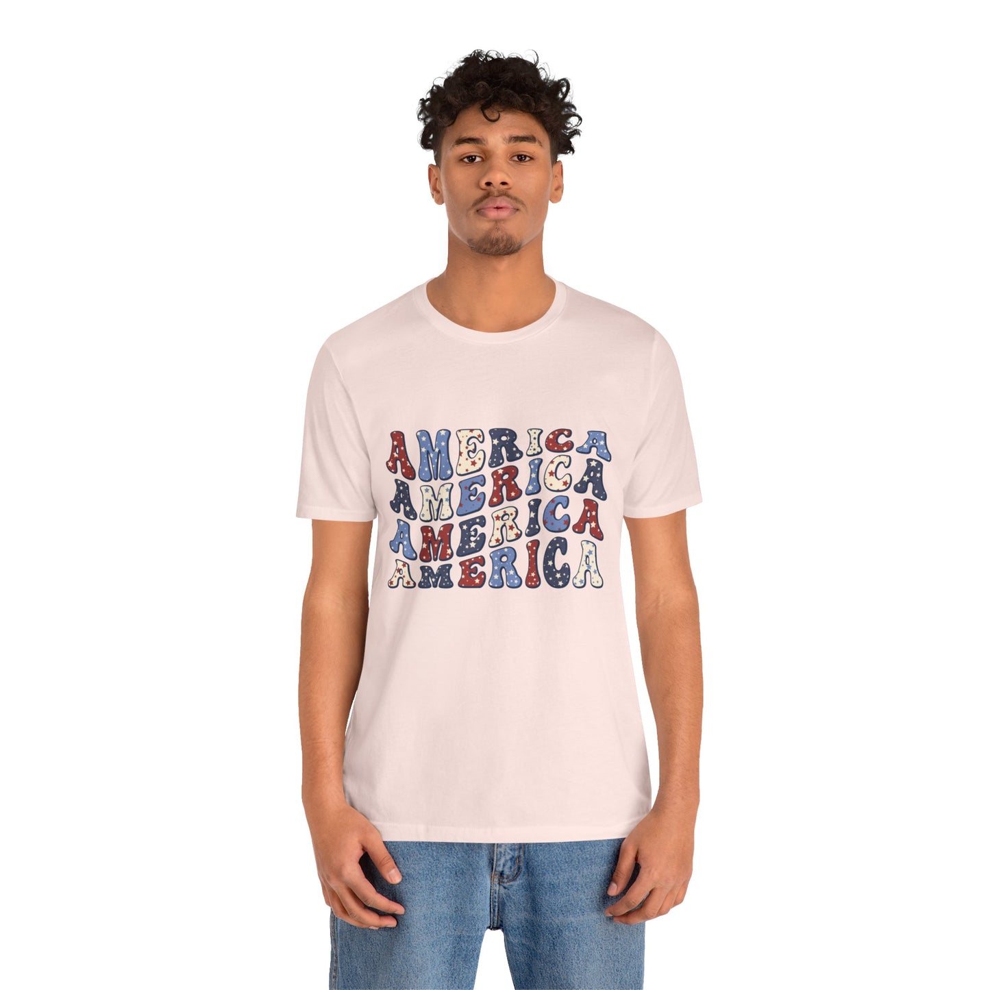 America America Unisex Jersey Short Sleeve Tee