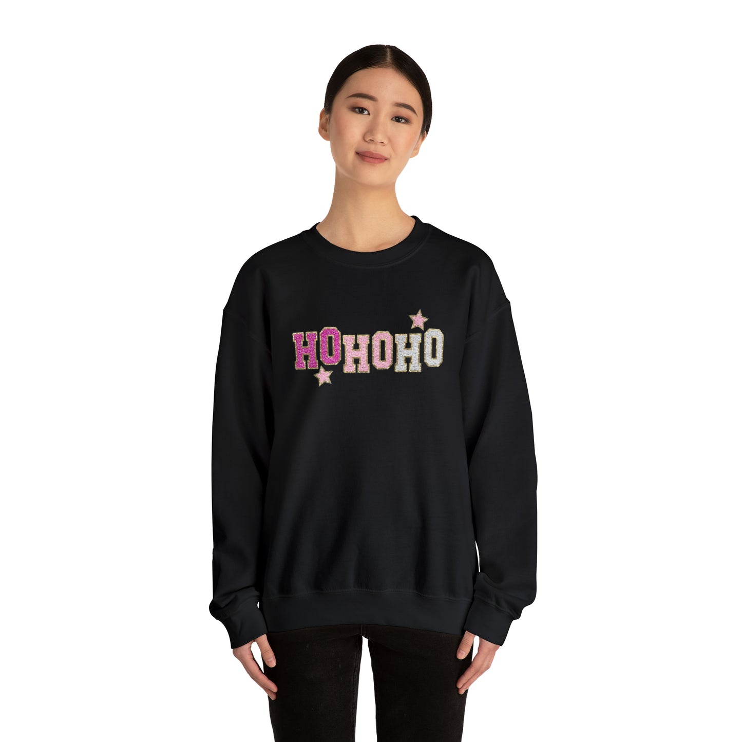 Ho Ho Ho Unisex Heavy Blend™ Crewneck Sweatshirt