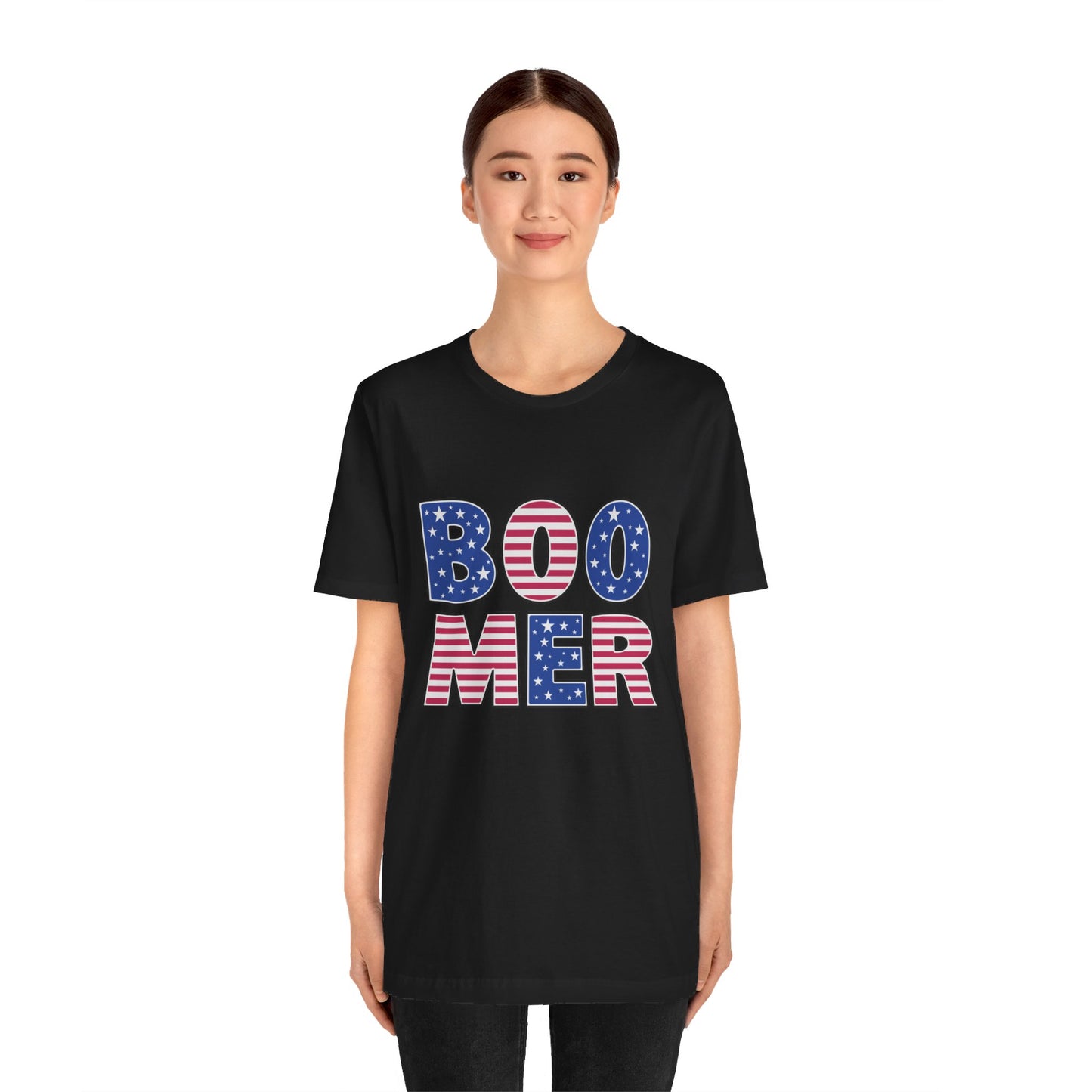 Patriotic Boomer Unisex Jersey Short Sleeve Tee