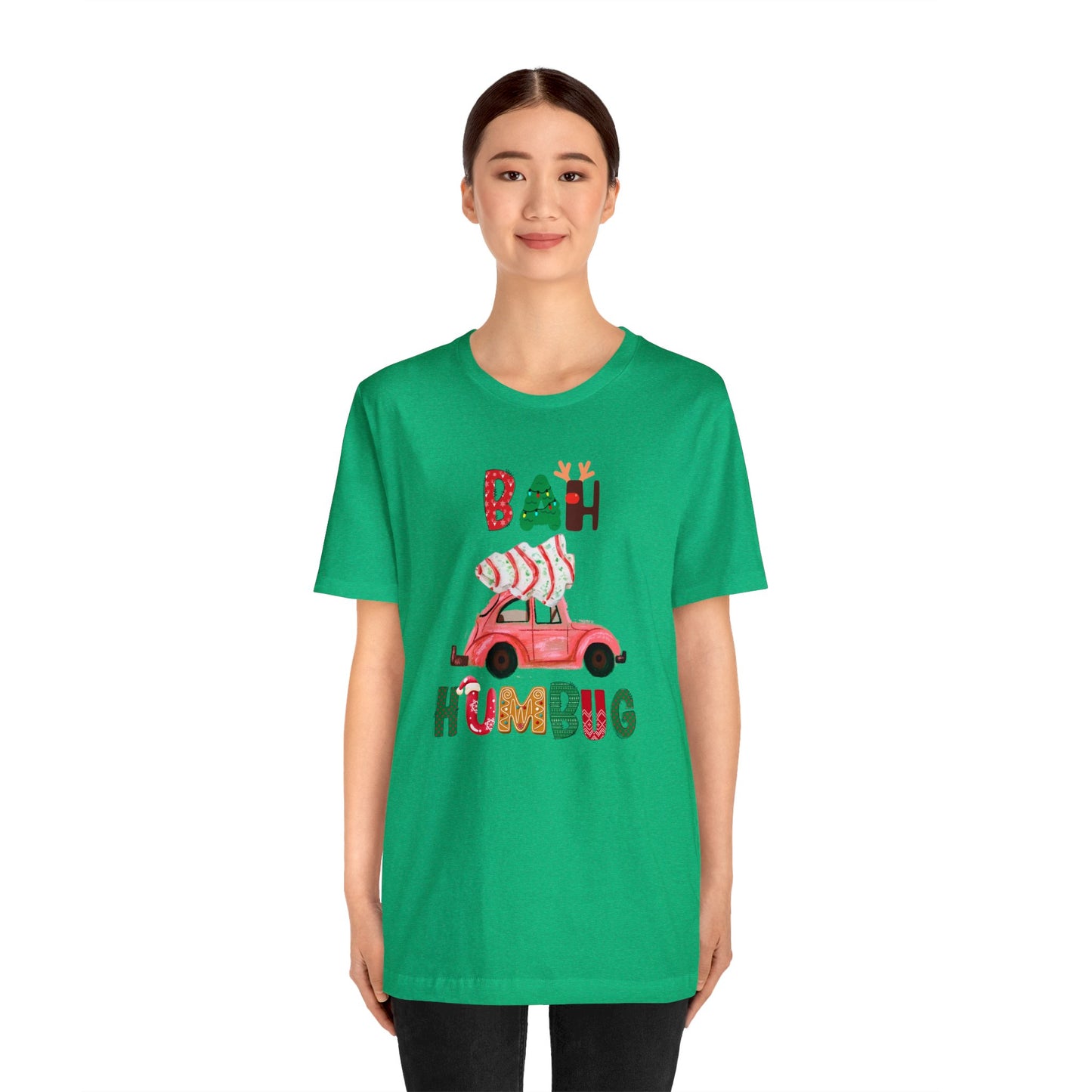 Bah Hum Bug Unisex Jersey Short Sleeve Tee