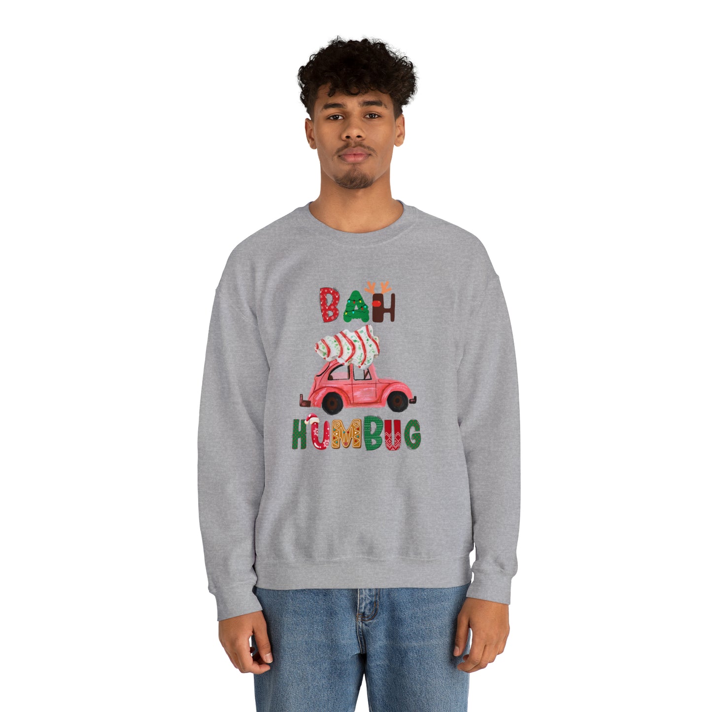 Bah Hum Bug Unisex Heavy Blend™ Crewneck Sweatshirt