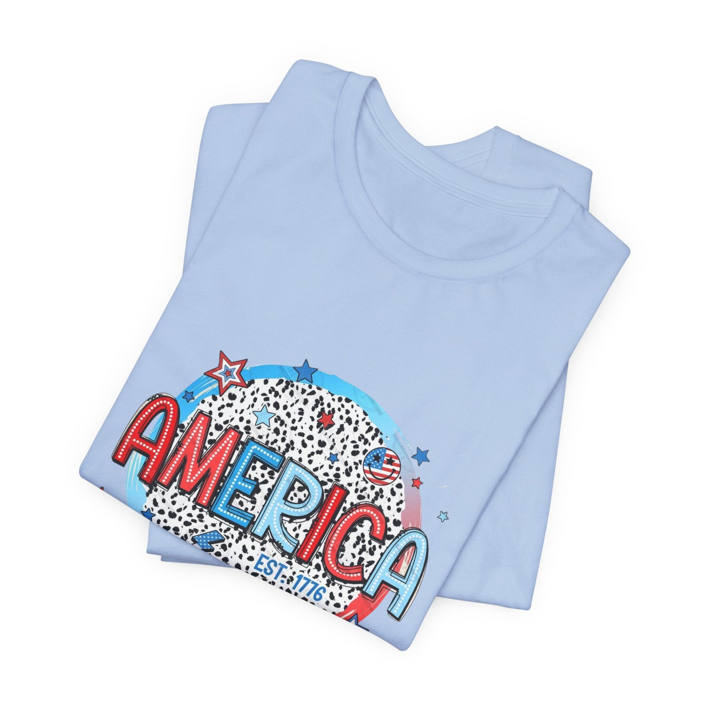 America Est 1776 Unisex Jersey Short Sleeve Tee