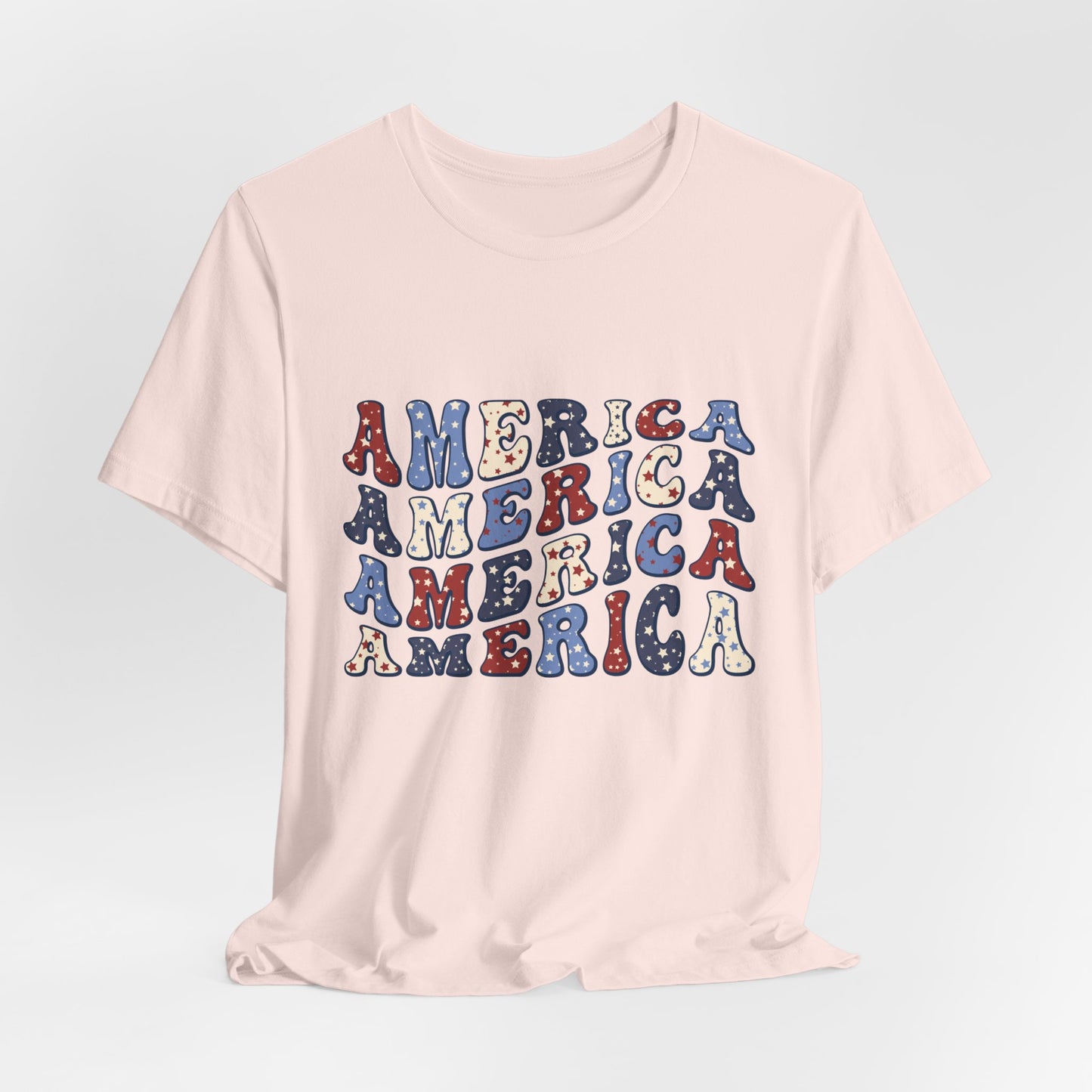 America America Unisex Jersey Short Sleeve Tee