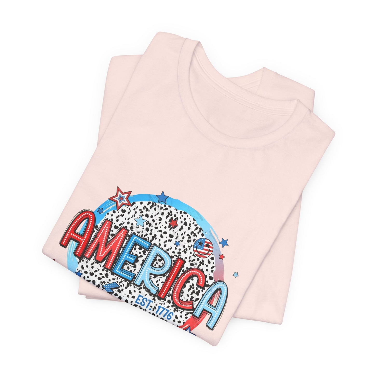 America Est 1776 Unisex Jersey Short Sleeve Tee