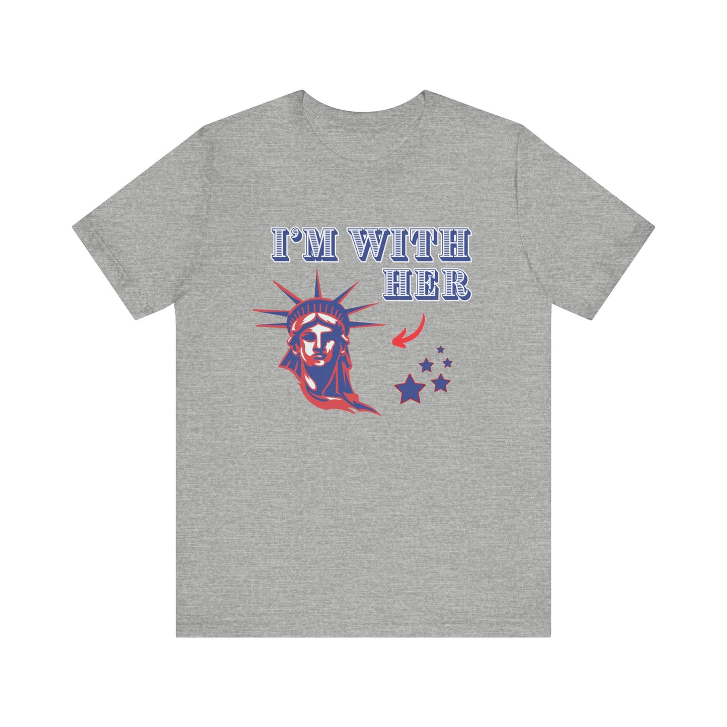 I’m With Her Unisex Jersey Short Sleeve Tee