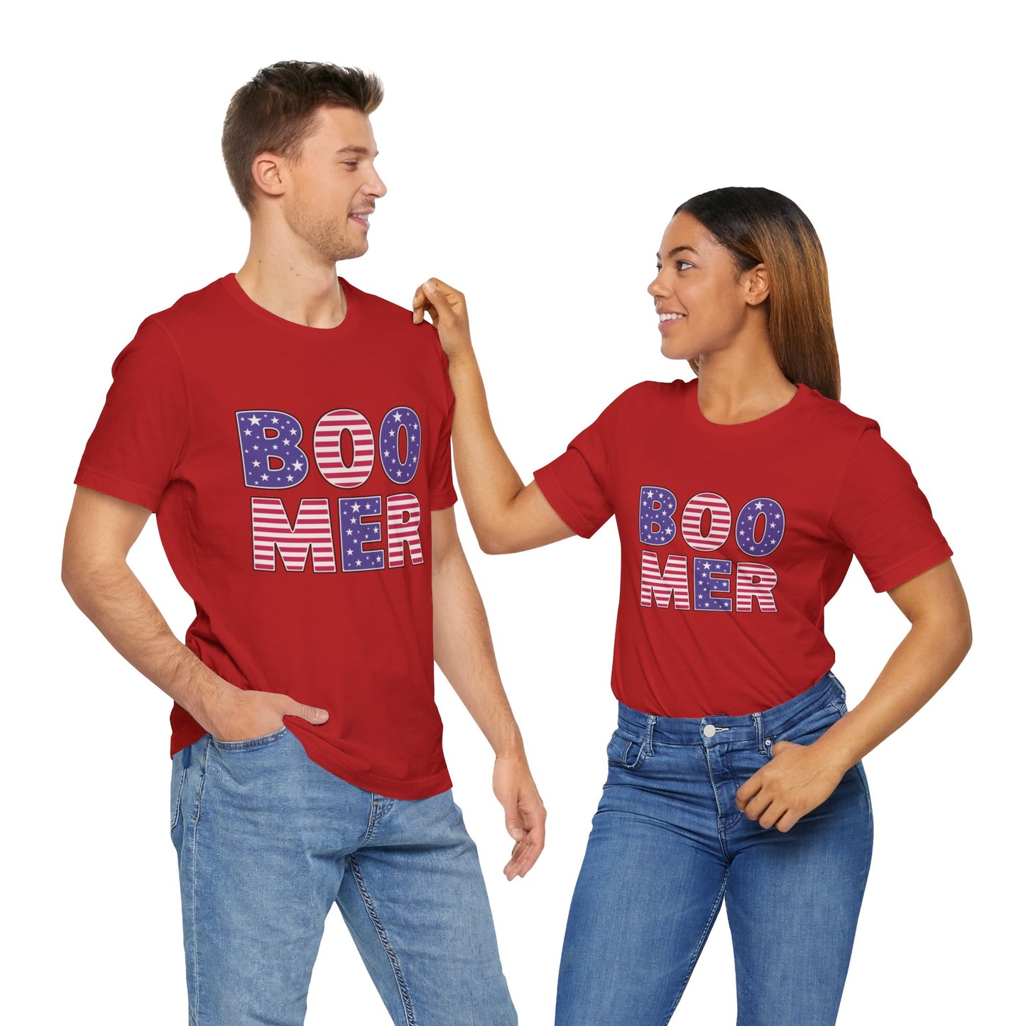 Patriotic Boomer Unisex Jersey Short Sleeve Tee