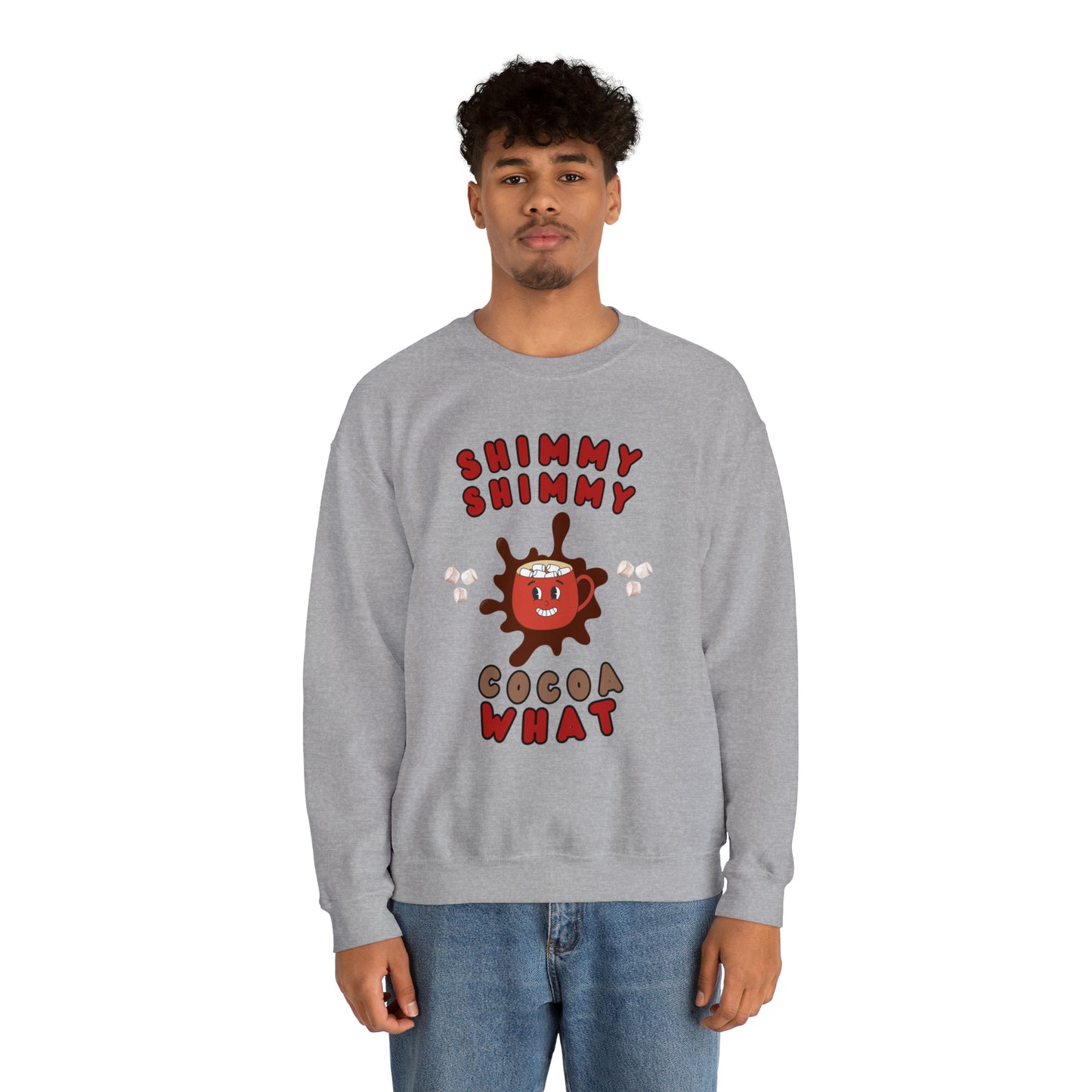 Shimmy Shimmy CoCoa What Unisex Heavy Blend™ Crewneck Sweatshirt