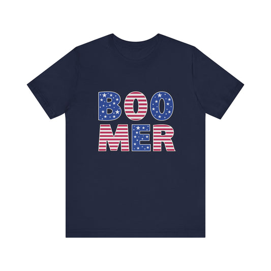 Patriotic Boomer Unisex Jersey Short Sleeve Tee