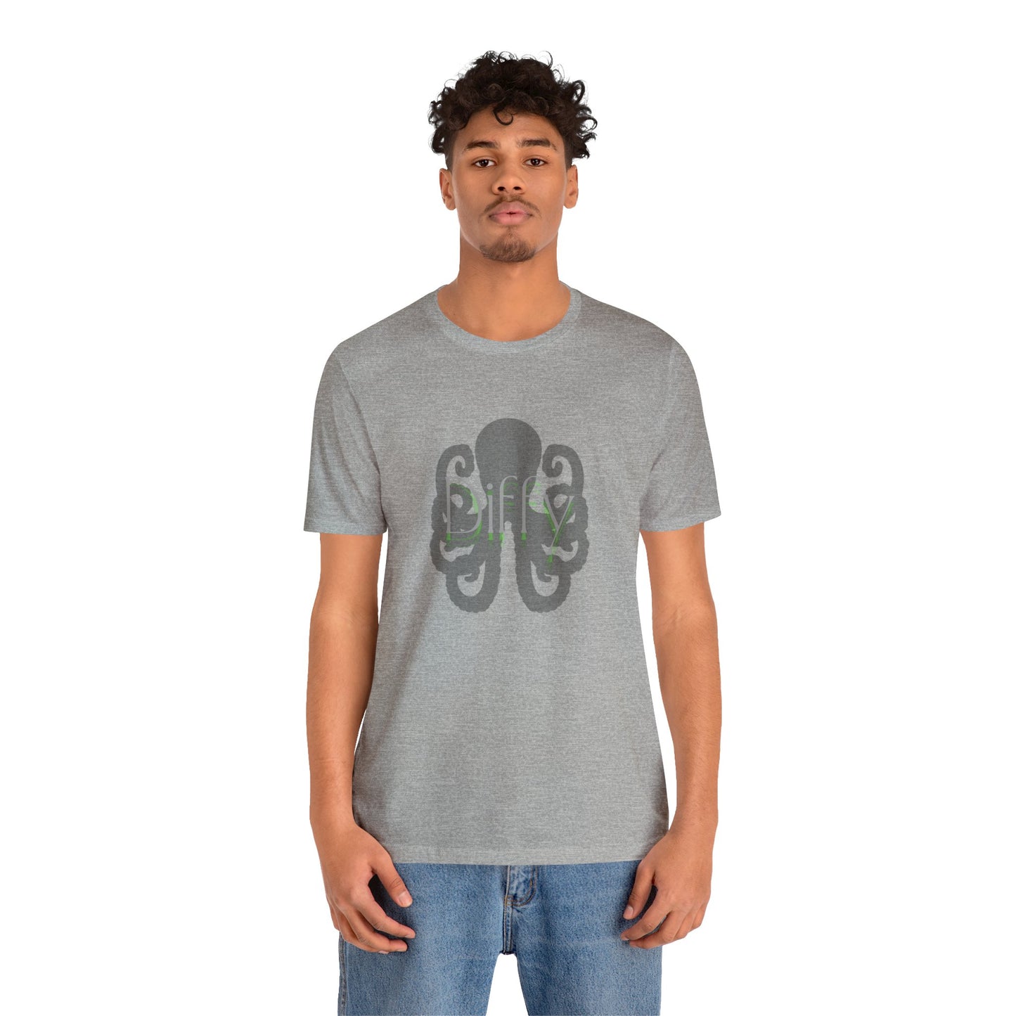 DVNE JustDiff Octopus Unisex Jersey Short Sleeve Tee