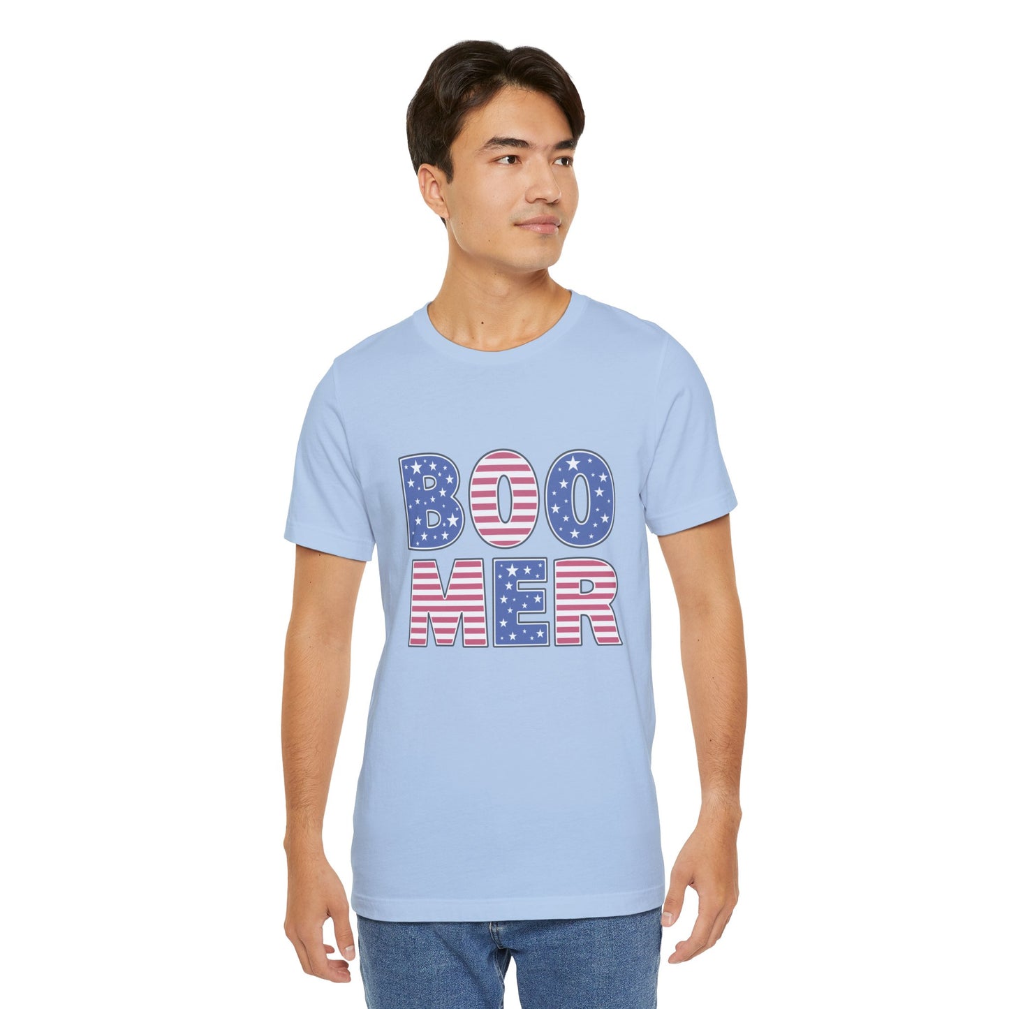 Patriotic Boomer Unisex Jersey Short Sleeve Tee