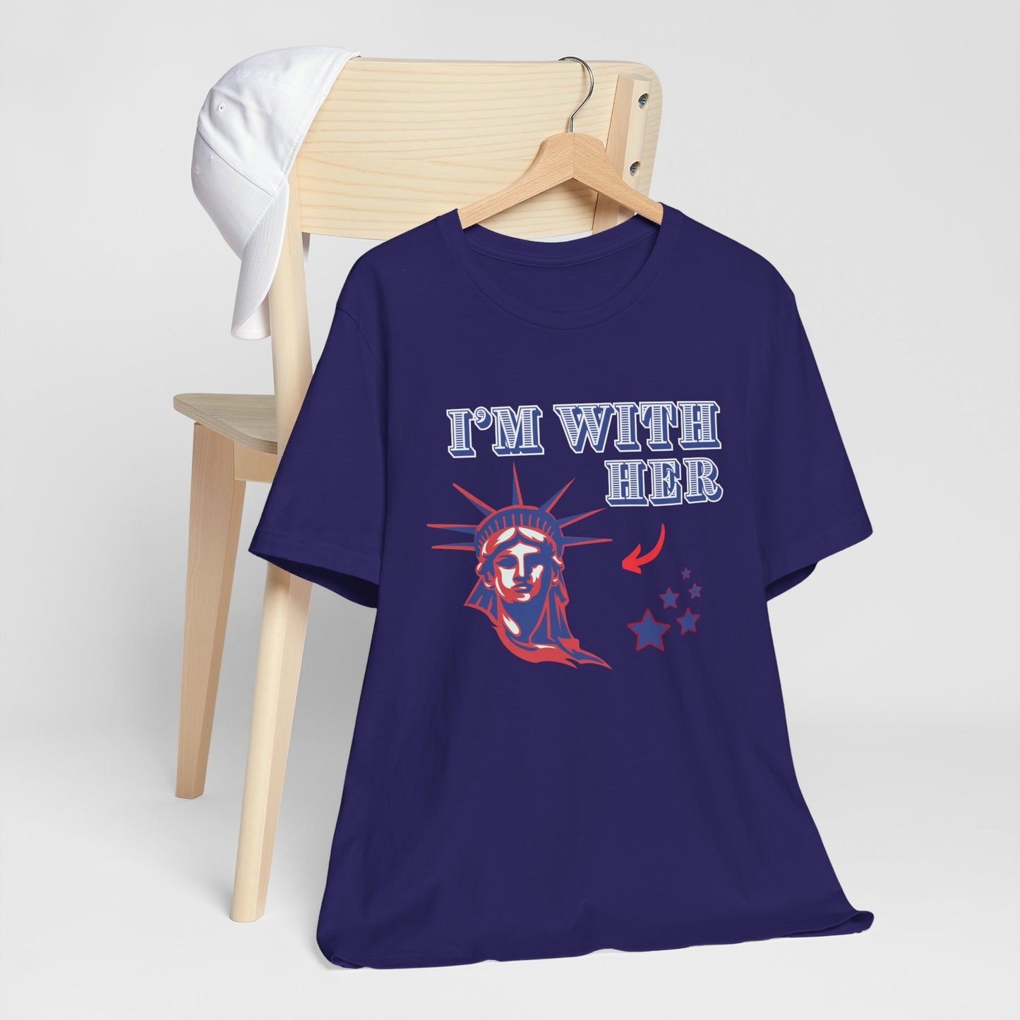 I’m With Her Unisex Jersey Short Sleeve Tee