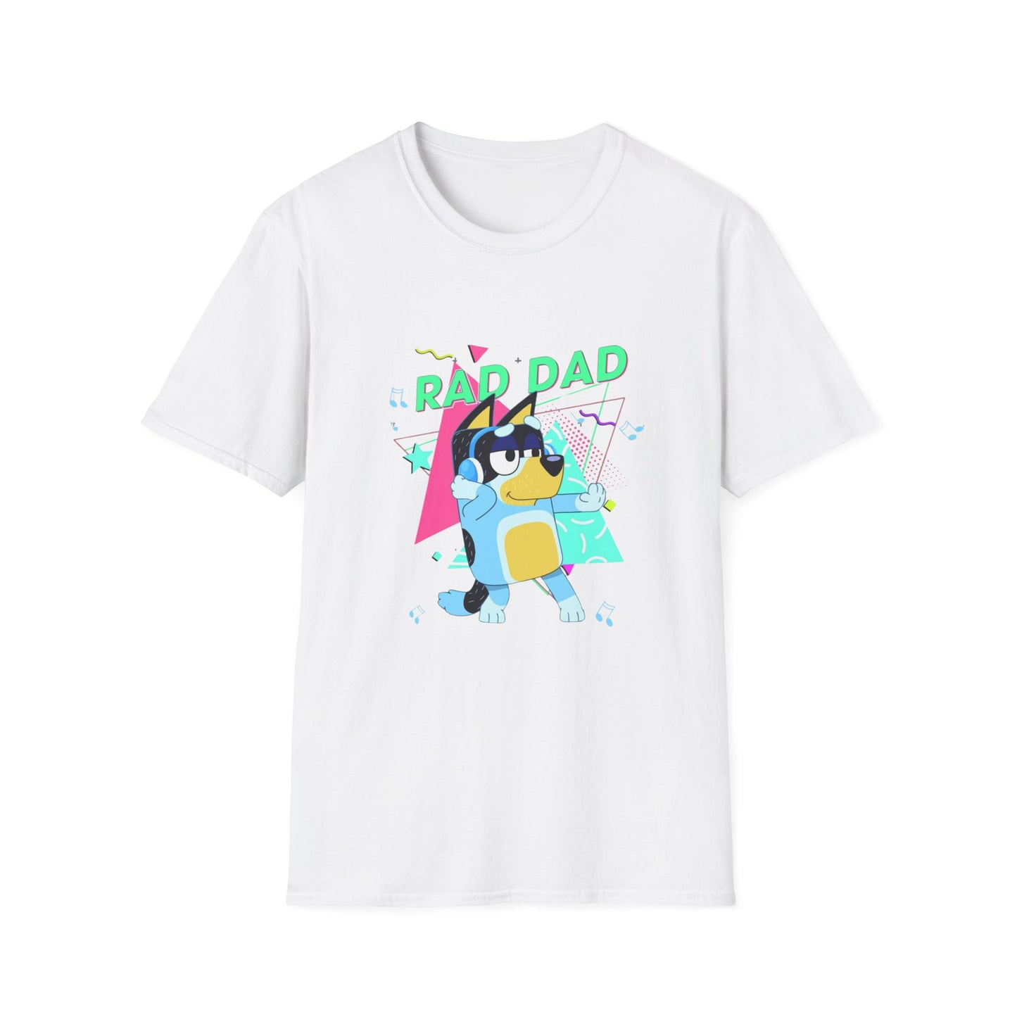 Bandit Rad Dad (Gildan) Unisex Softstyle T-Shirt