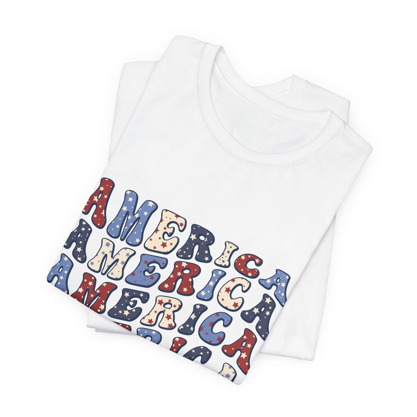 America America Unisex Jersey Short Sleeve Tee