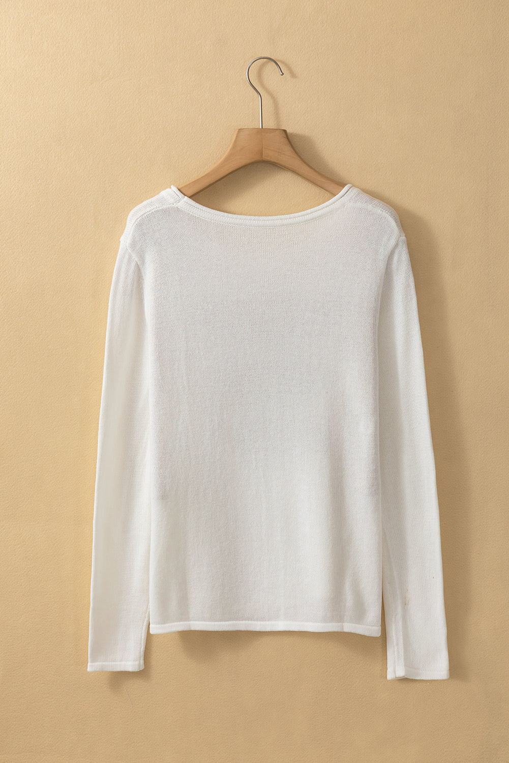 White COFFEE BEACH REPEAT Graphic Sweater