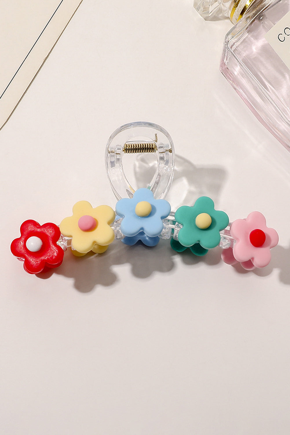 Multicolour Flowers Cute Hair Claw Clip