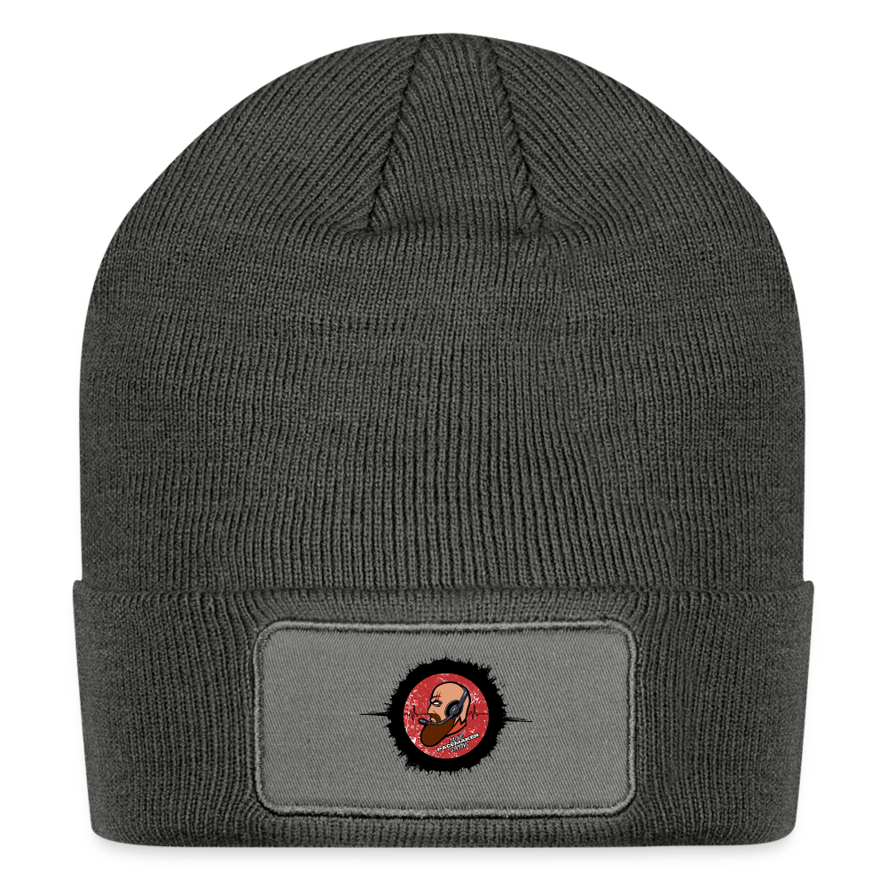 DVNE PaceMaker Patch Beanie - charcoal grey