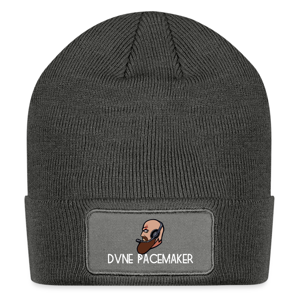 DVNE PaceMaker Patch Beanie - charcoal grey