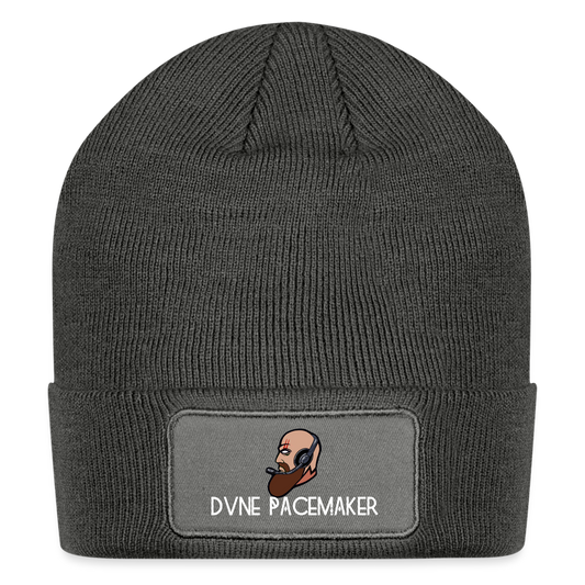 DVNE PaceMaker Patch Beanie - charcoal grey