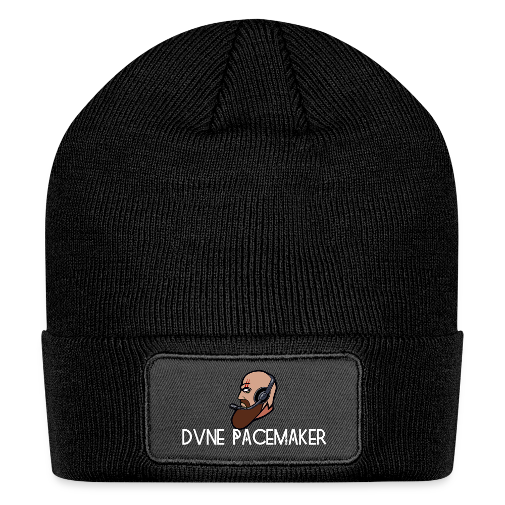 DVNE PaceMaker Patch Beanie - black